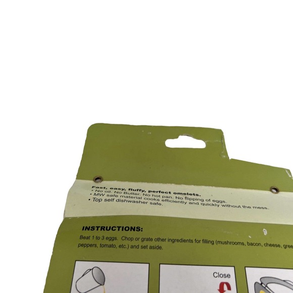 LAMI Microwave Omelet Maker NEW Dishwasher Safe - Picture 9 of 10